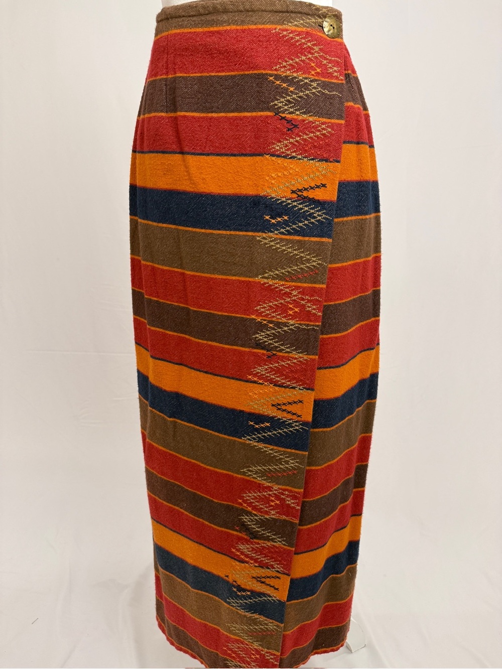Vintage 80’s Cambridge Dry Goods Wrap Skirt - Southwestern style